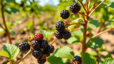 Коли садити ожина